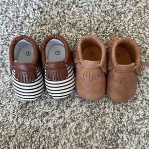 Sweet & Swag Baby Moccasins